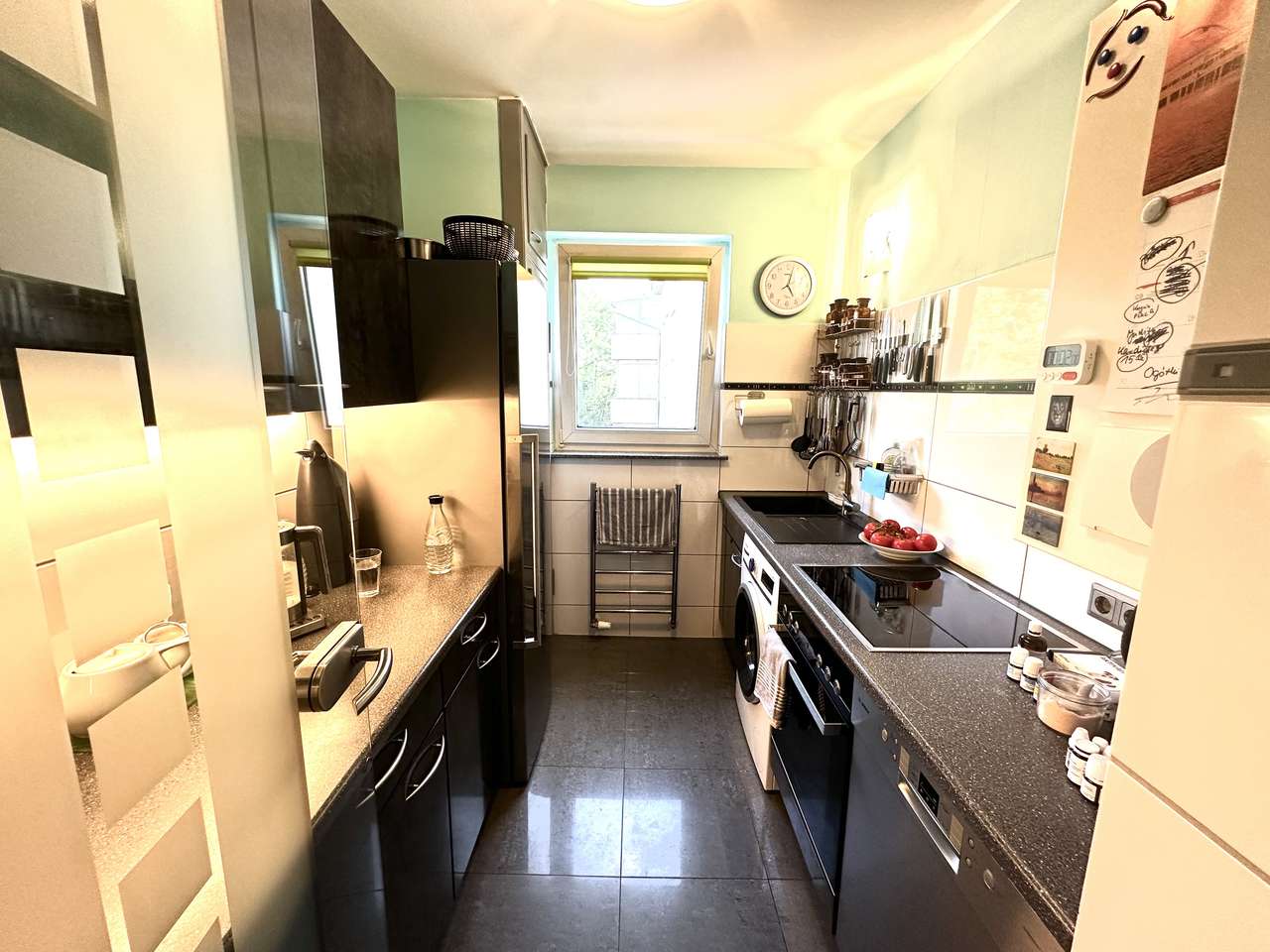 RESERVIERT NOTARTERMIN 3-Zimmer-Wohnung mit Balkon und großem Gemeinschaftsgarten in zentraler Lage