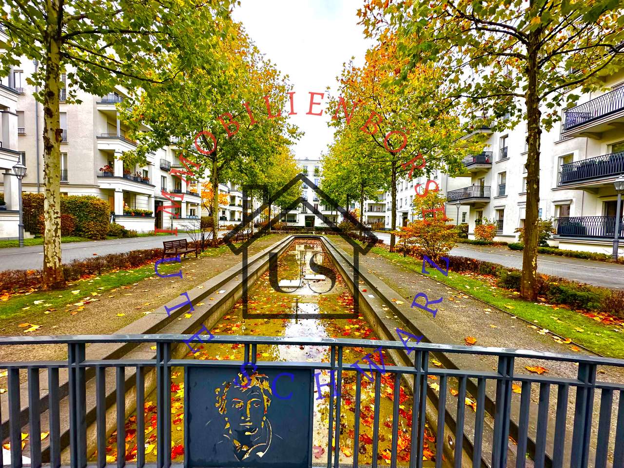 Gehobenes Wohnen in den Heinrich-Heine Gärten in großzügigen 188 Qm 5 Zimmer Maisonette + Eckbalkon