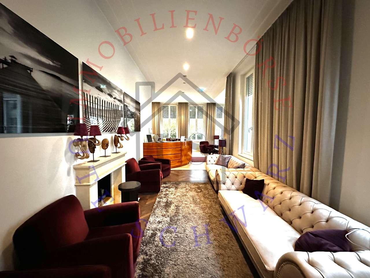 Gehobenes Wohnen in den Heinrich-Heine Gärten in großzügigen 188 Qm 5 Zimmer Maisonette + Eckbalkon