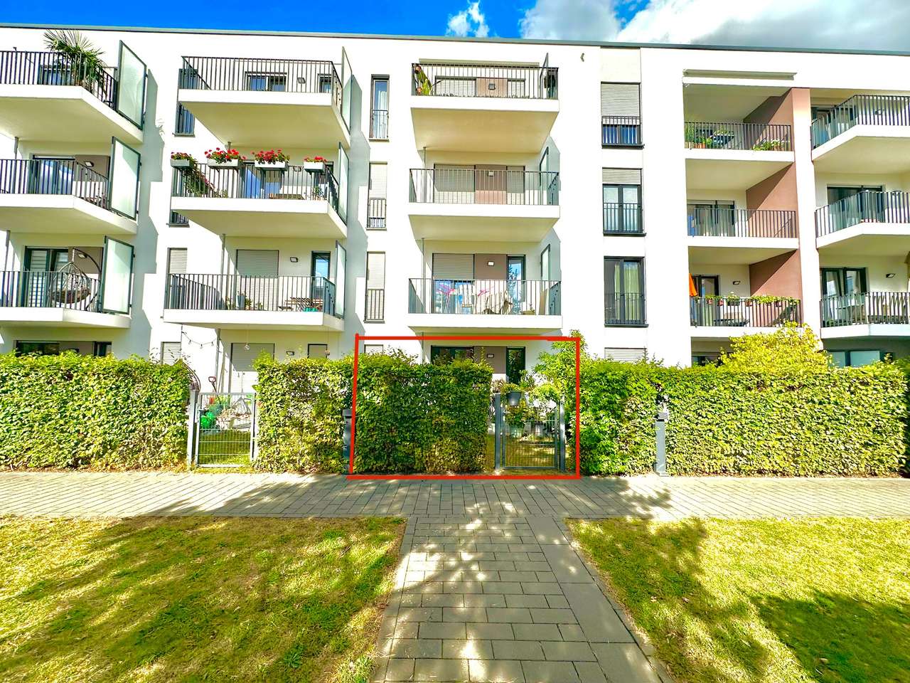 Hausrückseite Hausrückseite