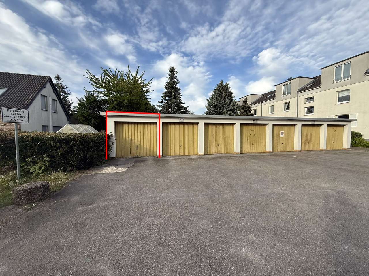 Optionale Garage