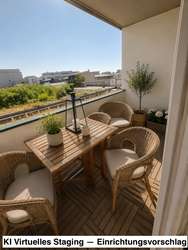 Balkon KI generiertes Bild Balkon KI generiertes Bild